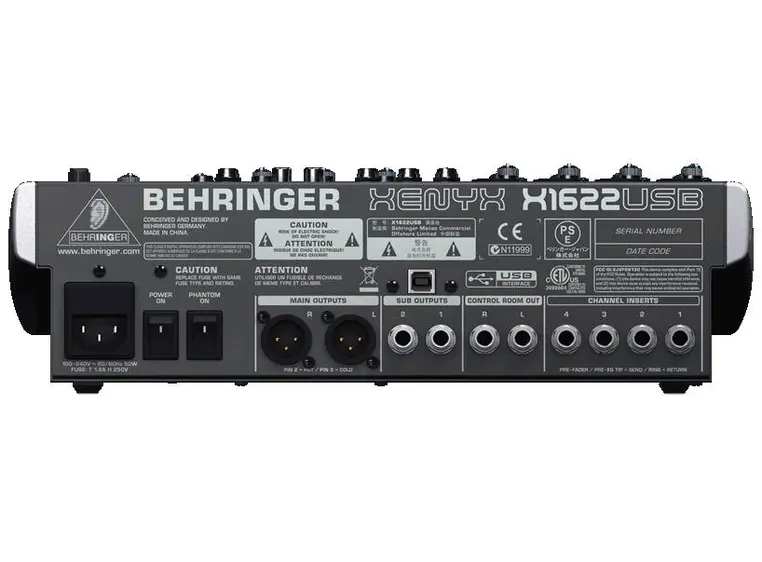 Behringer Xenyx X1622USB 